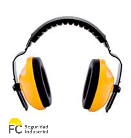 Auriculares de protección auditiva.